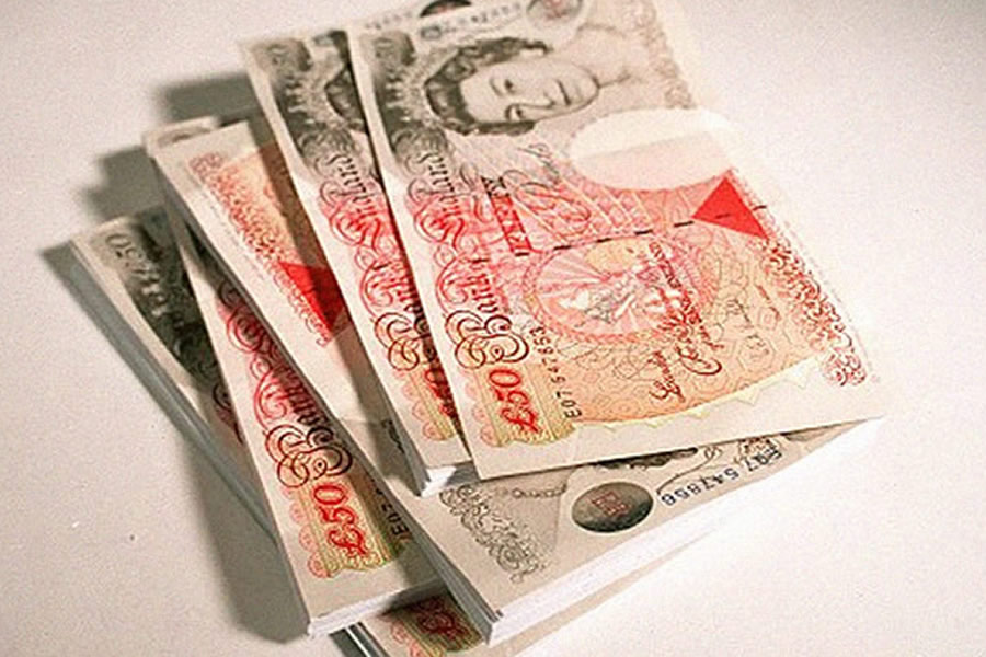 British pound sterling notes